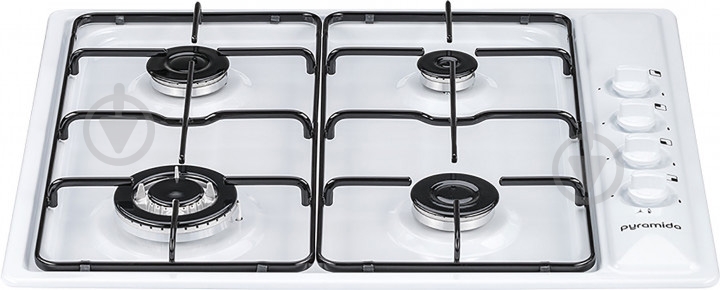 Варочная поверхность газовая Pyramida PSE 643 WH - фото 2 Варочная поверхность газовая Pyramida PSE 643 WH - фото 2