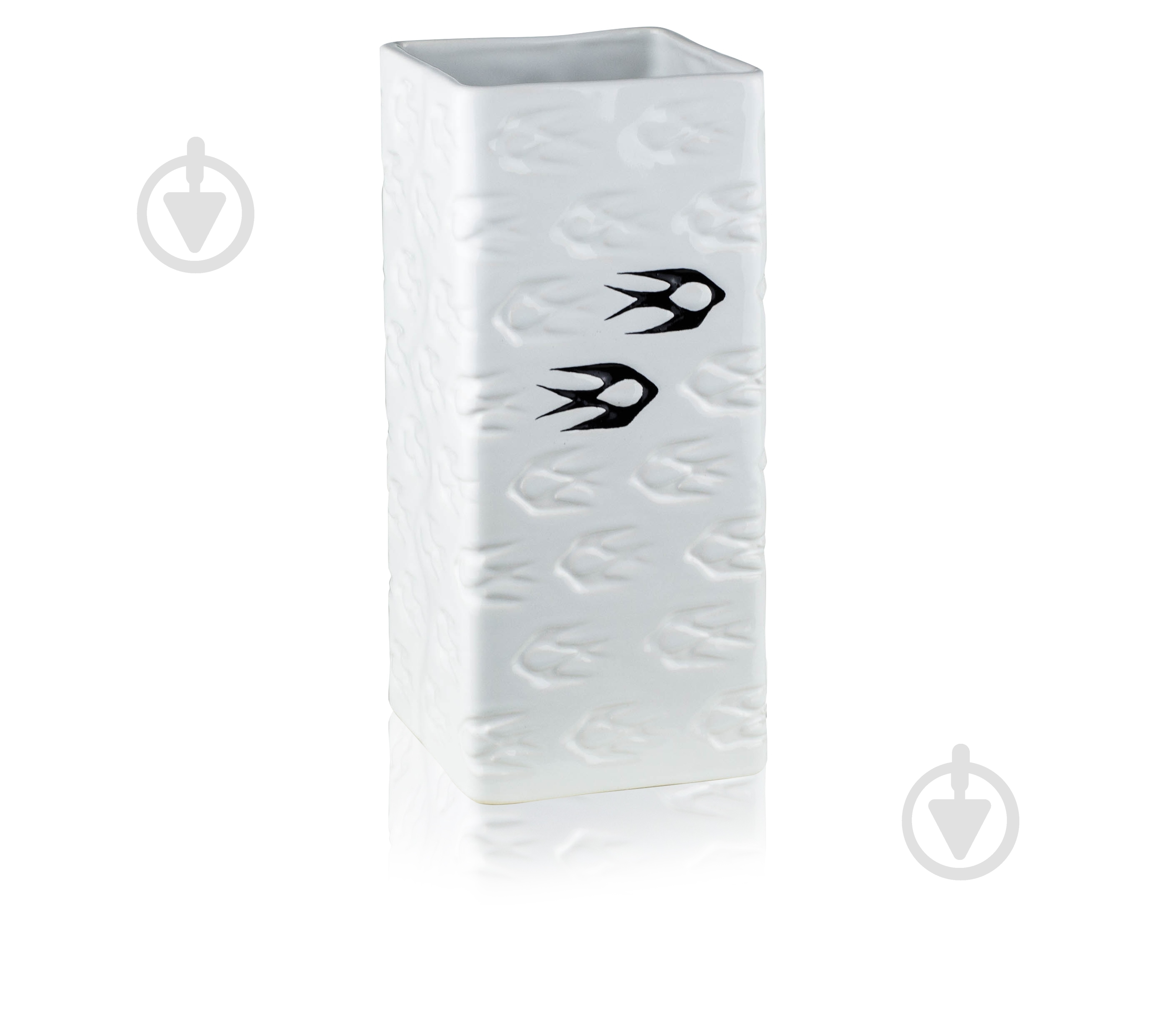 Ваза Eterna 1604-26 белая 26 см - фото 1