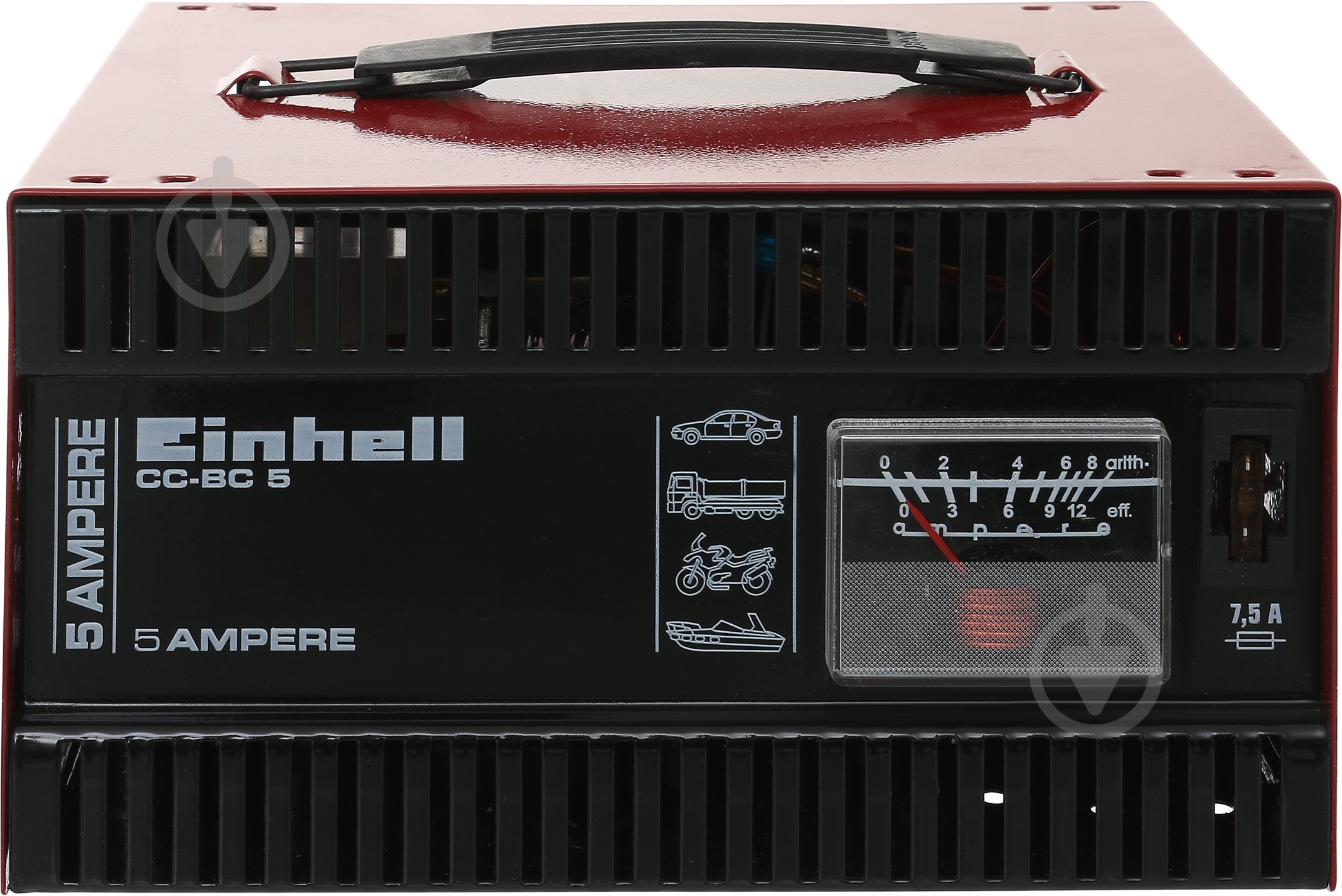 Зарядний пристрій трансформаторний Einhell CC-BC 5 3,5 А 80 А/ч - фото 1