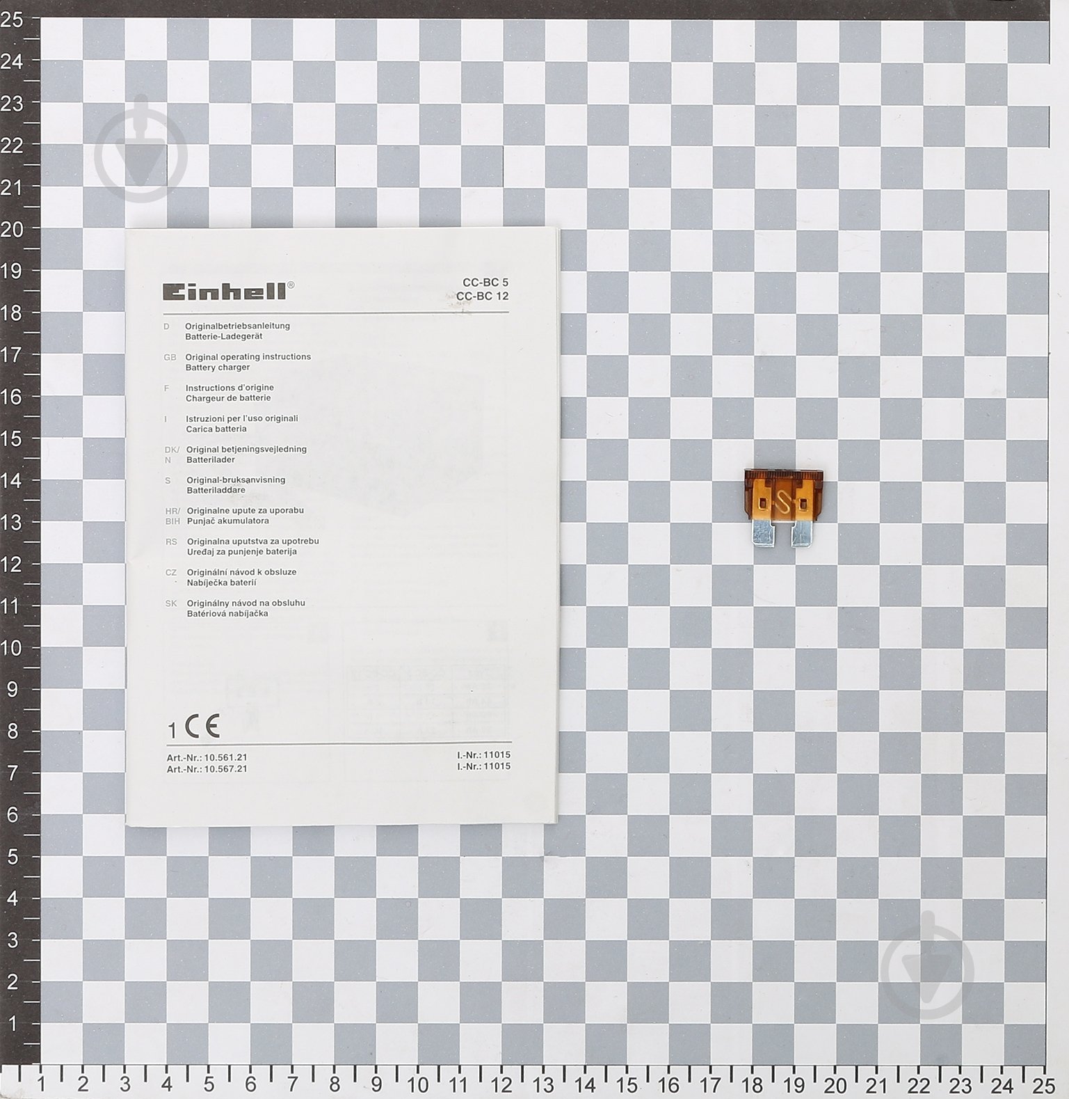Зарядний пристрій трансформаторний Einhell CC-BC 5 3,5 А 80 А/ч - фото 4