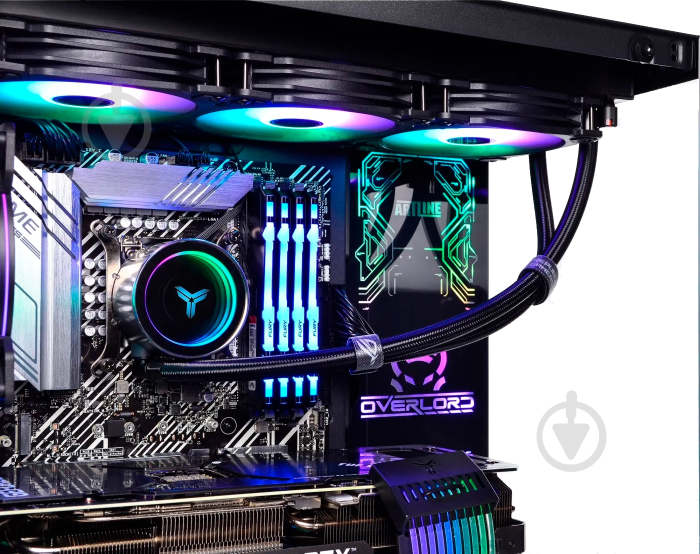 Системный блок Artline Overlord X95 (X95v85) black - фото 9