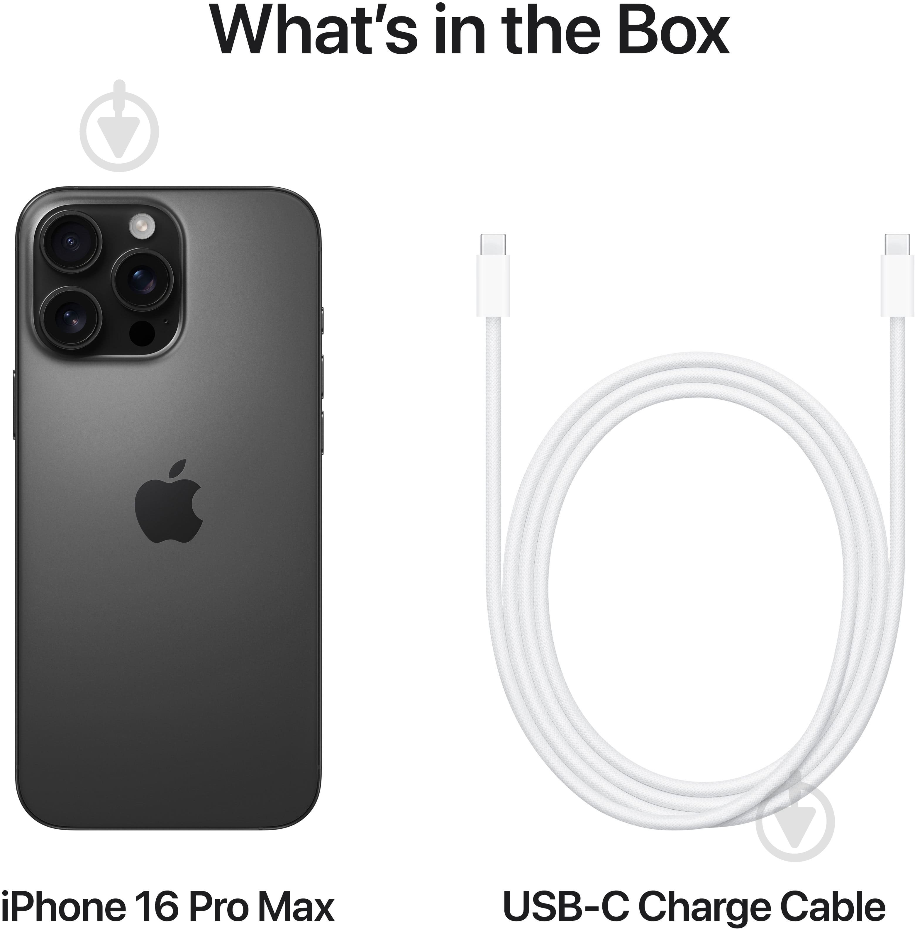 Смартфон Apple iPhone 16 Pro Max 256GB black titanium (MYWV3SX/A) - фото 9