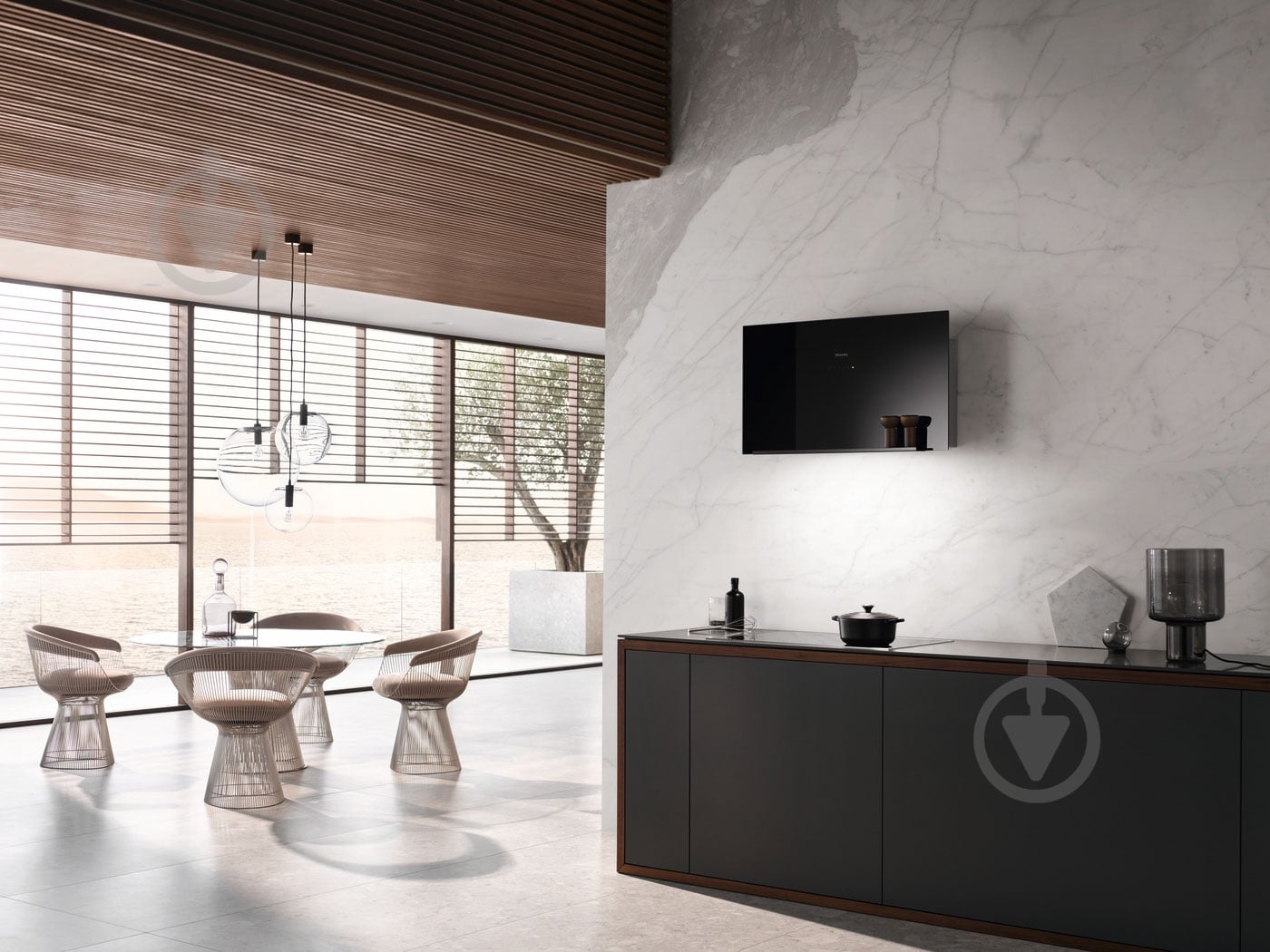 Вытяжка Miele DA9091W Screen черный обсидиан - фото 7