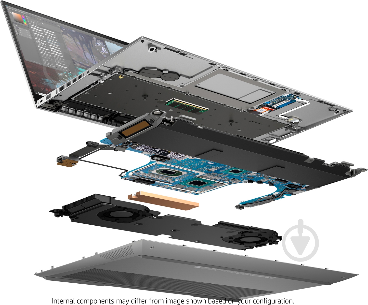 Ноутбук HP ZBook Studio G7 15,6 (2C9X3EA) silver - фото 9