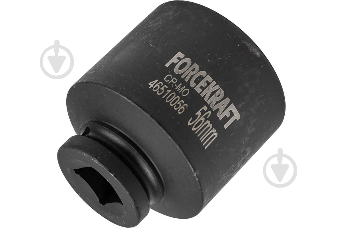 Головка ударна глибока 56 мм (6гр.), 3/4'' Forcekraft 1 шт. FK-46510056 - фото 2 Головка ударна глибока 56 мм (6гр.), 3/4'' Forcekraft 1 шт. FK-46510056 - фото 2