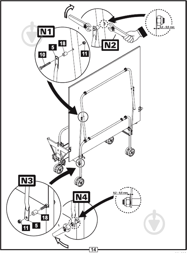 Тенісний стіл Pro Touch Indoor Table 413014-743 - фото 3