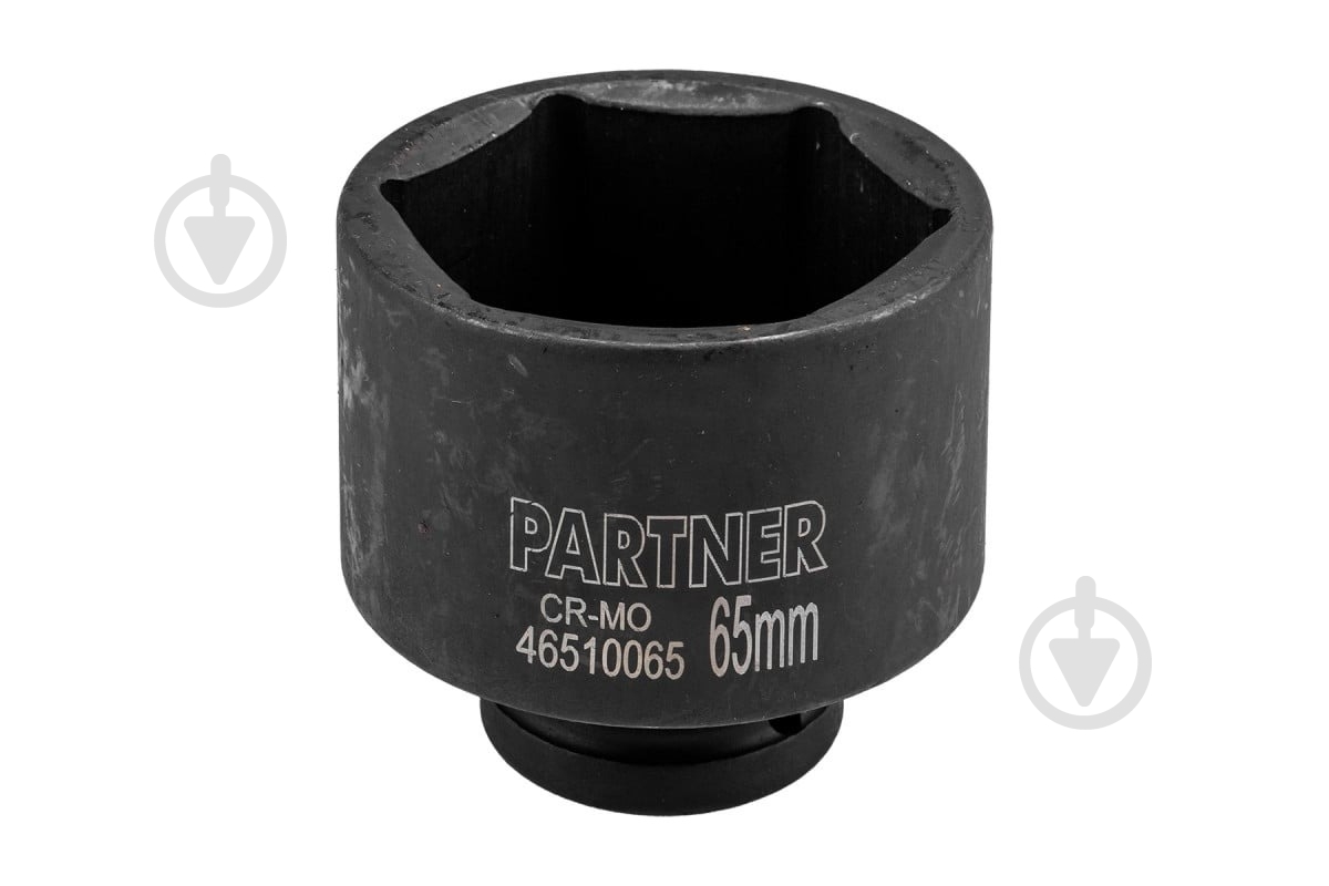 Головка ударна глибока 65 мм (6гр.), 3/4'' Partner 1 шт. PA-46510065 - фото 1