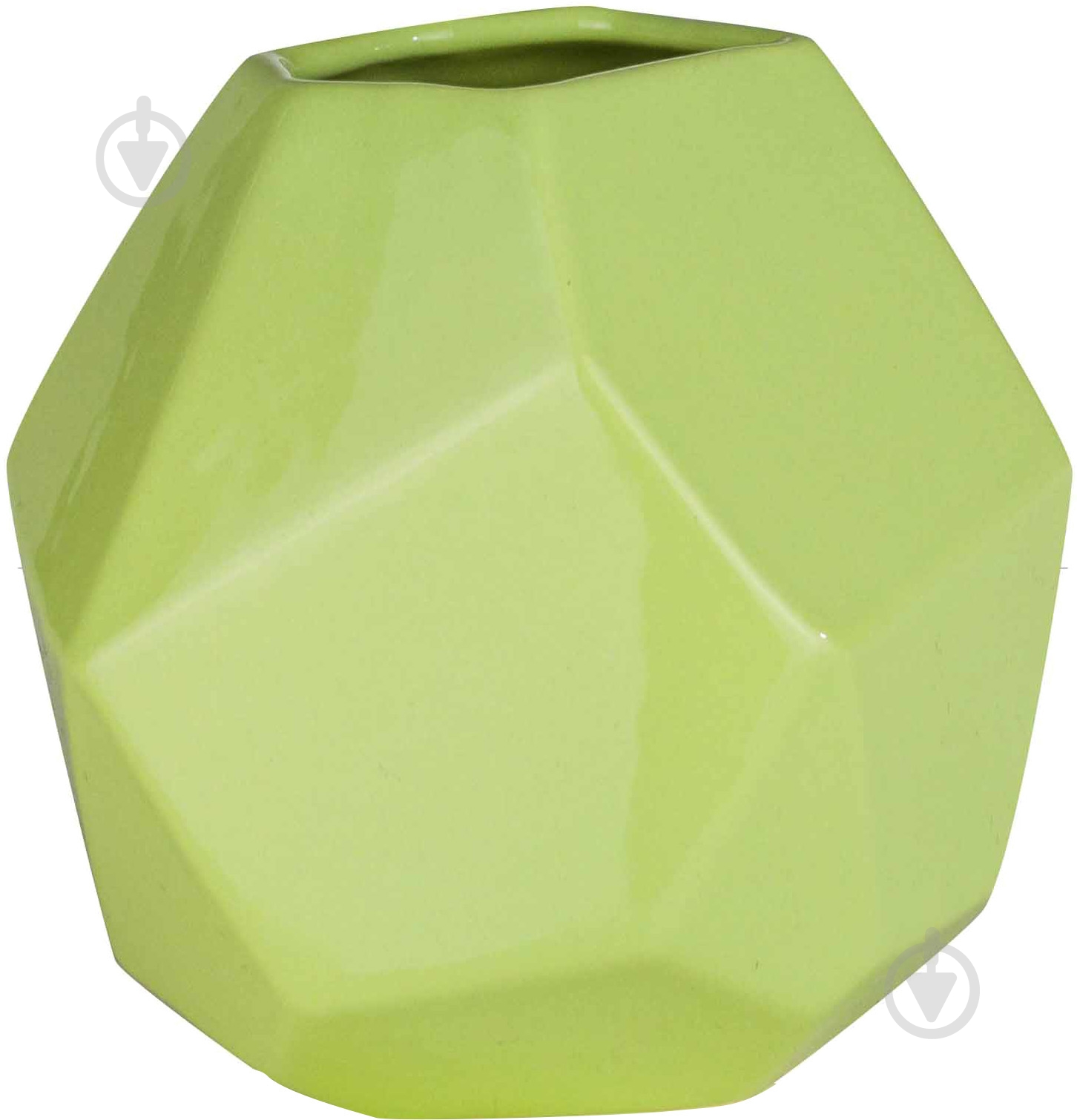 Ваза керамическая Eterna 2500-9,5 9,5 см зеленая - фото 1 Ваза керамическая Eterna 2500-9,5 9,5 см зеленая - фото 1