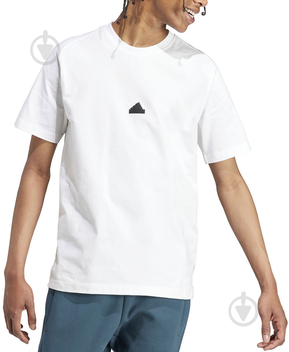 Футболка Adidas IL9470 р.2XL белый - фото 1