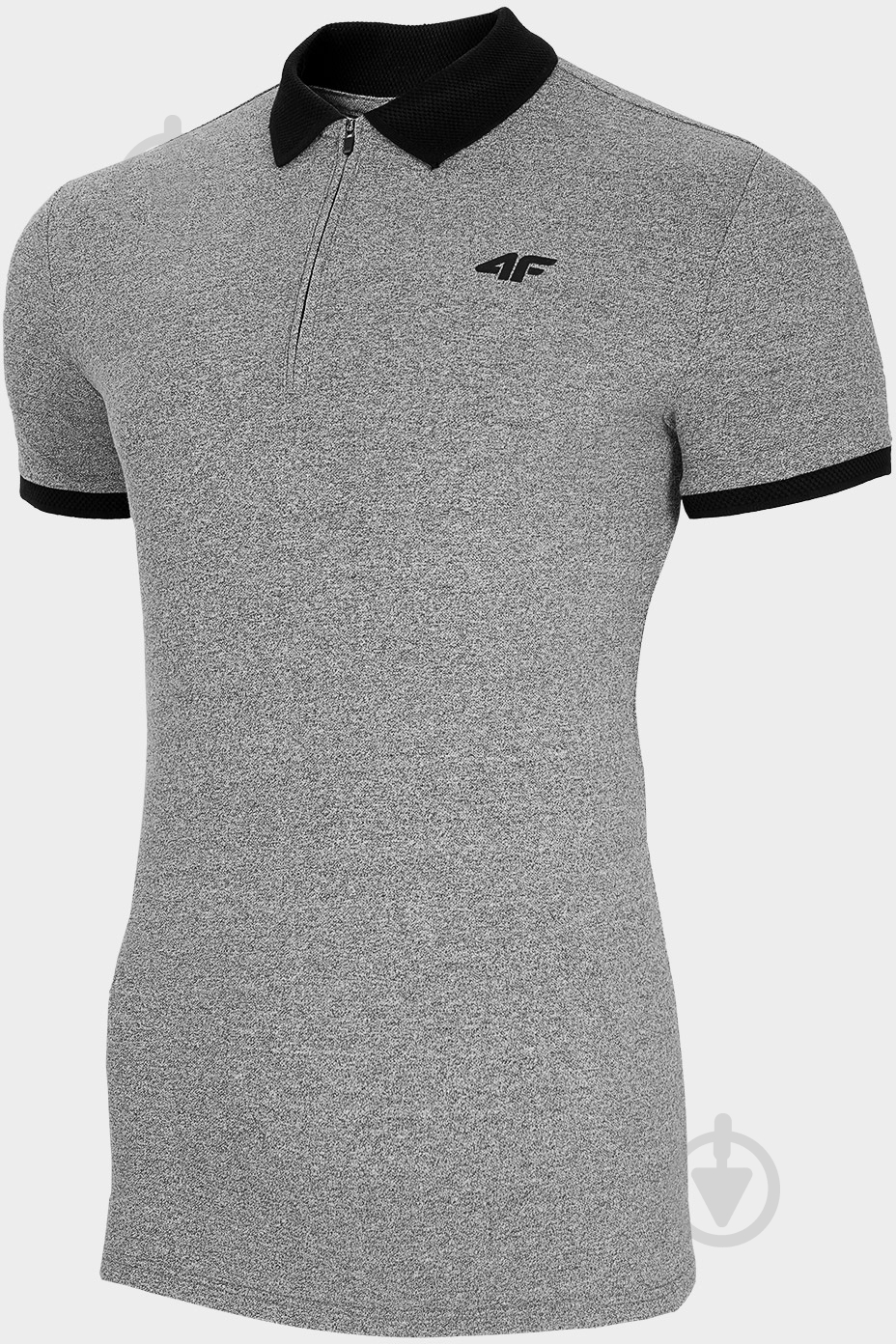 Поло 4F D4L20-TSM313A-24P р.L серый - фото 2