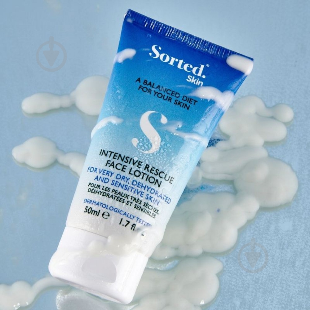 Лосьон Sorted Skin Intensive Rescue Face Lotion 50 мл - фото 2 Лосьон Sorted Skin Intensive Rescue Face Lotion 50 мл - фото 2