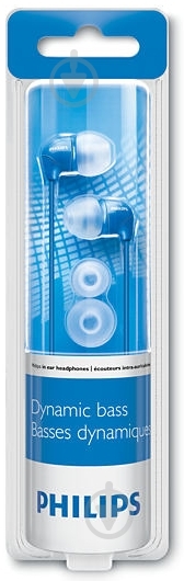 Наушники Philips SHE3590BL/10 blue - фото 2 Наушники Philips SHE3590BL/10 blue - фото 2