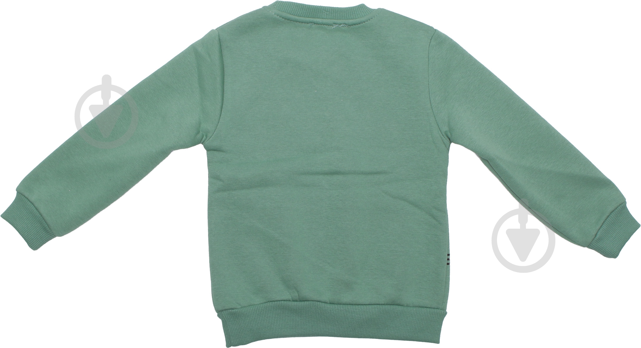 Свитшот для девочки ALG р.110 зеленый 621445 - фото 3