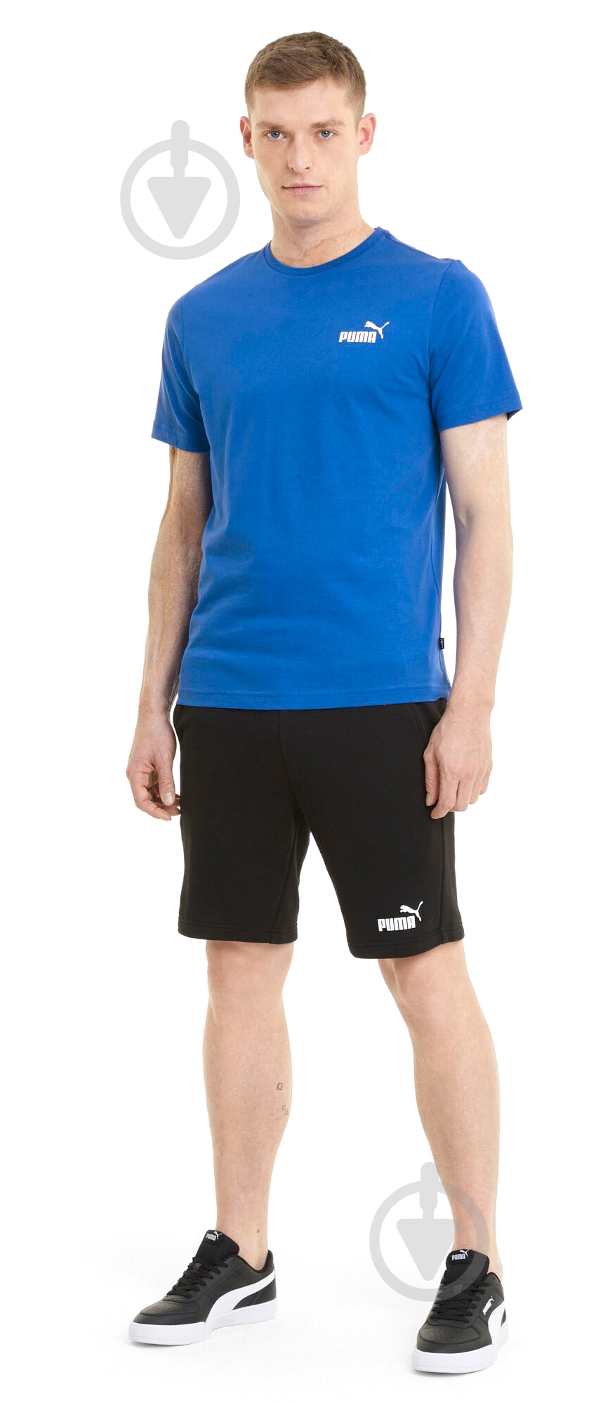 Футболка Puma ESS Small Logo Tee 58666858 р.M синий - фото 5 Футболка Puma ESS Small Logo Tee 58666858 р.M синий - фото 5