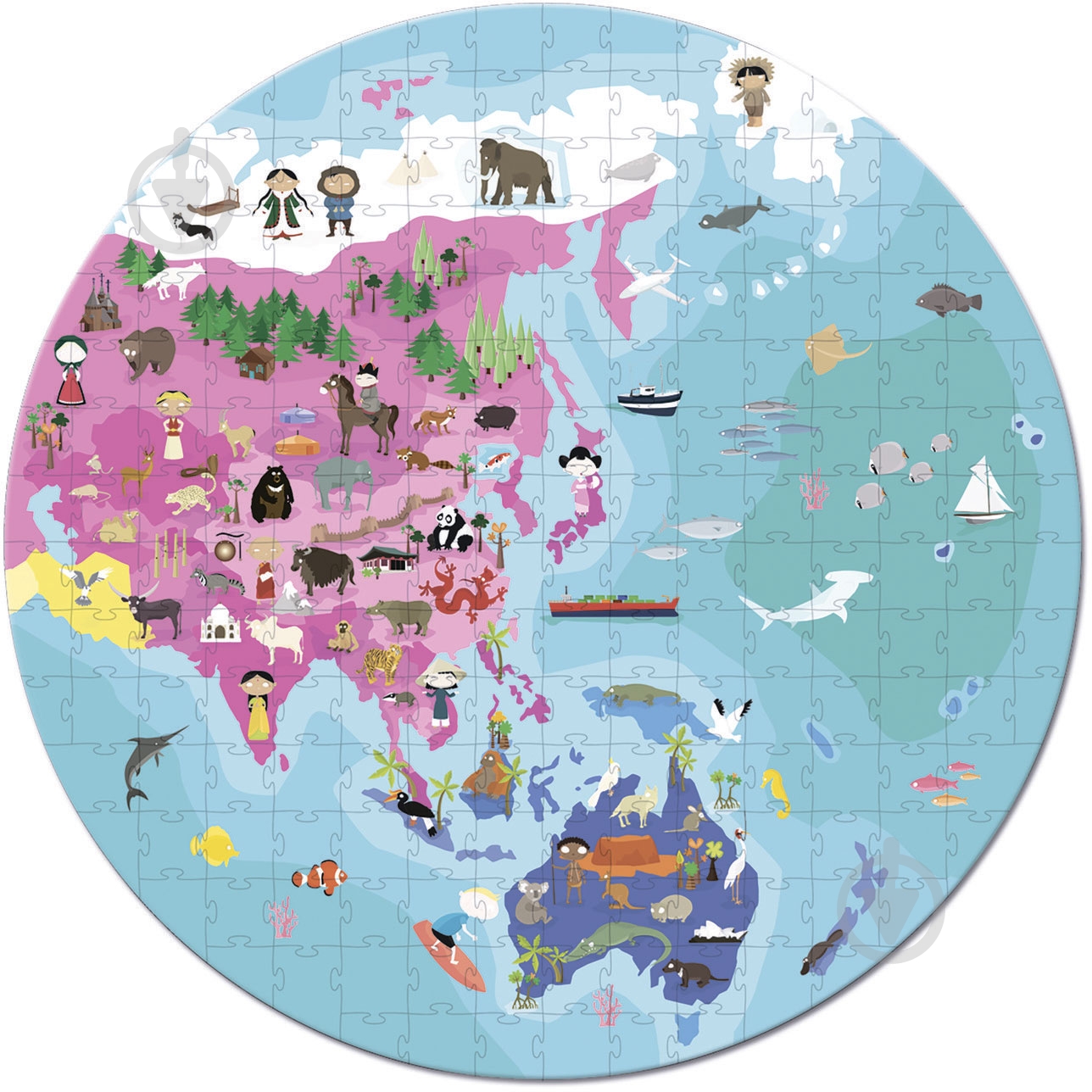 Пазл Janod Наша планета - фото 1 Пазл Janod Наша планета - фото 1