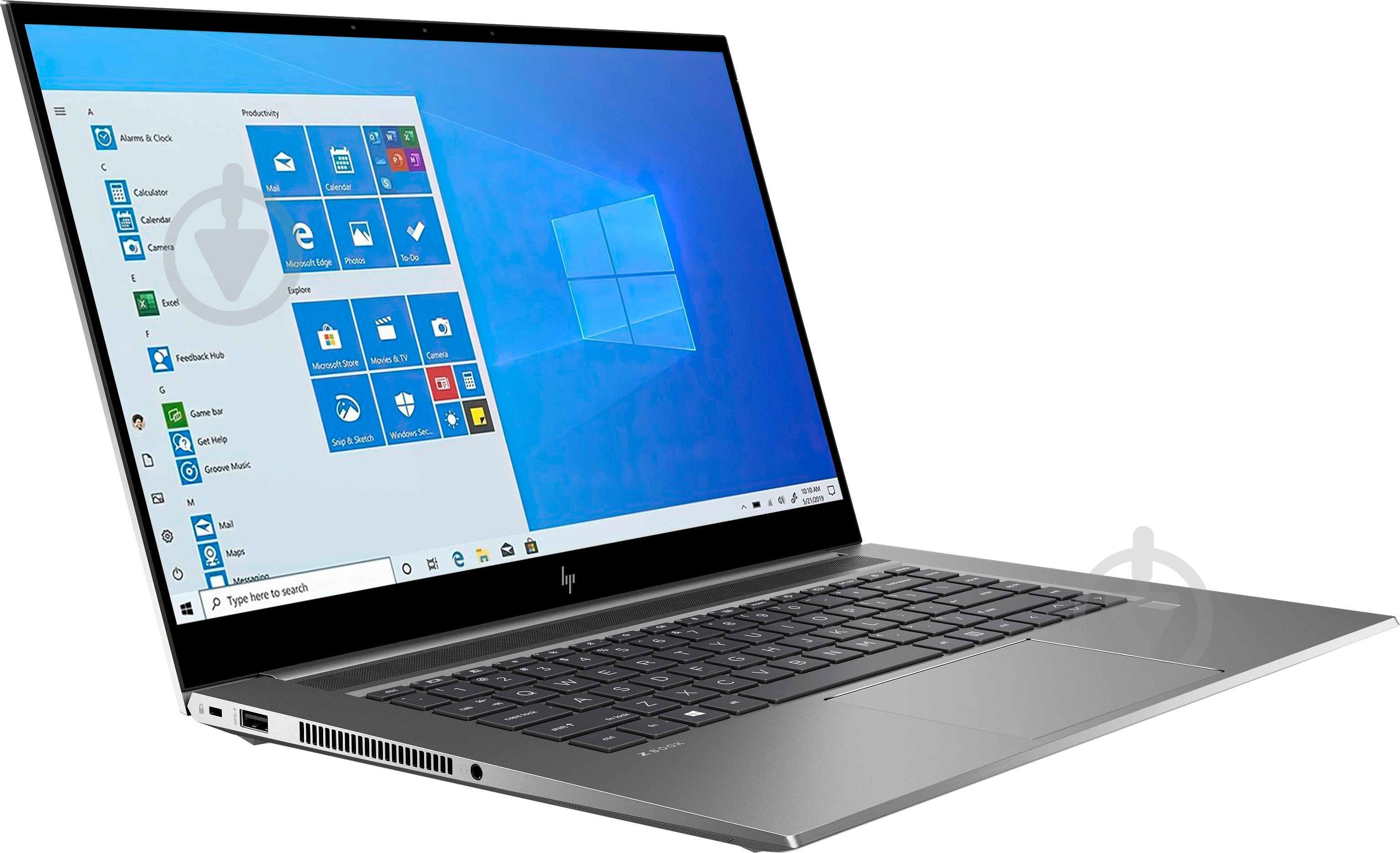Ноутбук HP ZBook Studio G7 15,6 (1J3X0EA) silver - фото 3