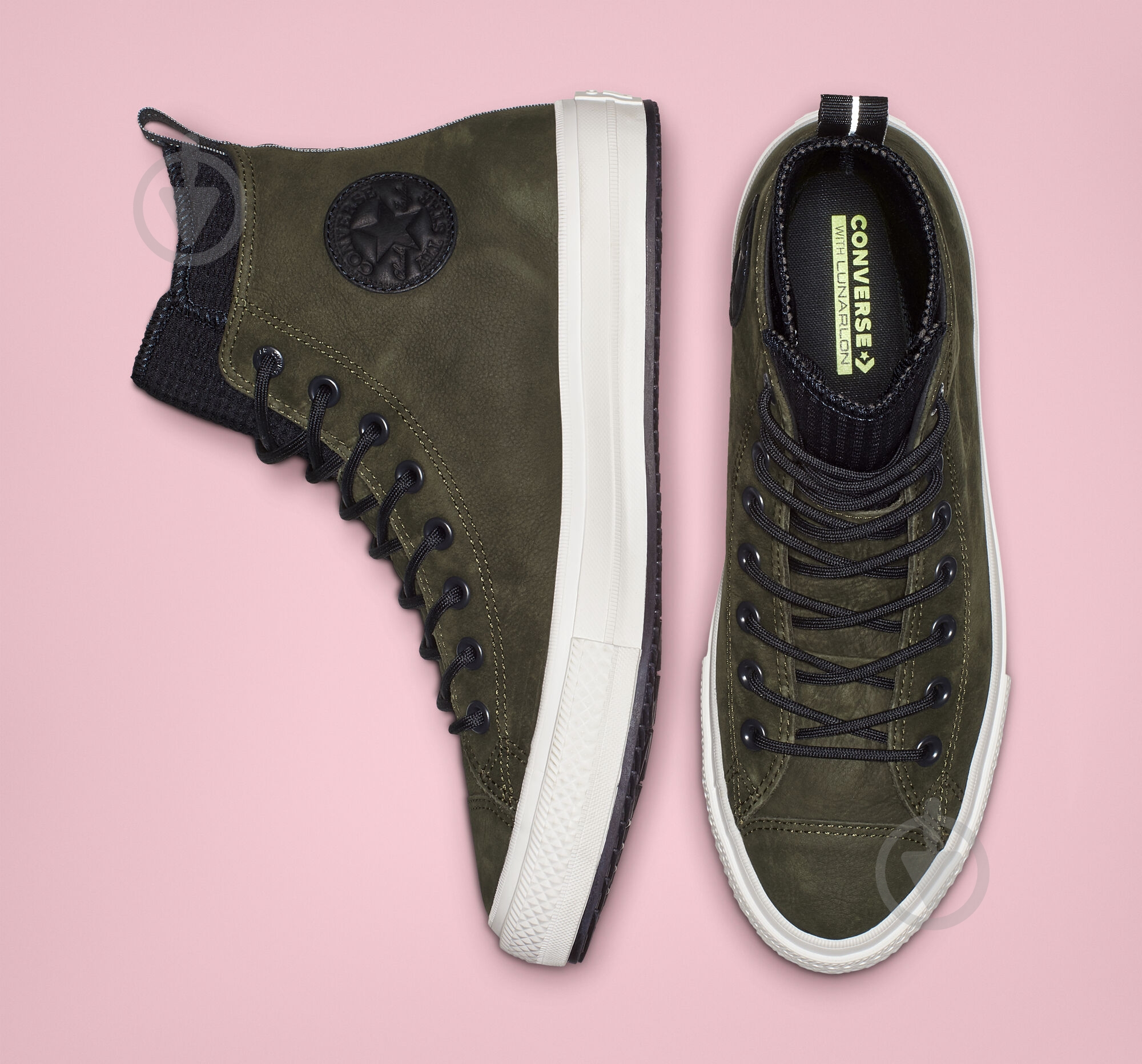 Кеды Converse CTAS WP BOOT HI UTILITY 162408C р.46 зеленый - фото 8