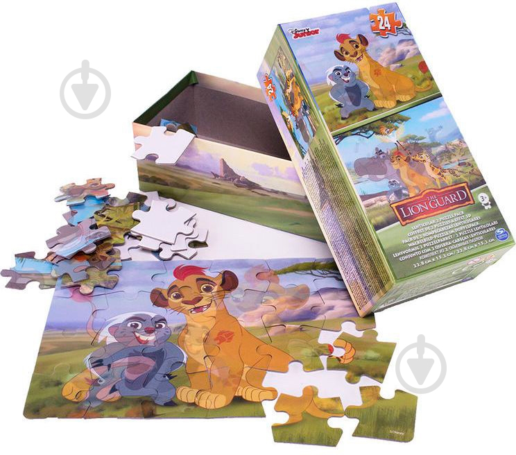Пазл переливающийся Spin Master 2 в 1 Король Лев - фото 2 Пазл переливающийся Spin Master 2 в 1 Король Лев - фото 2