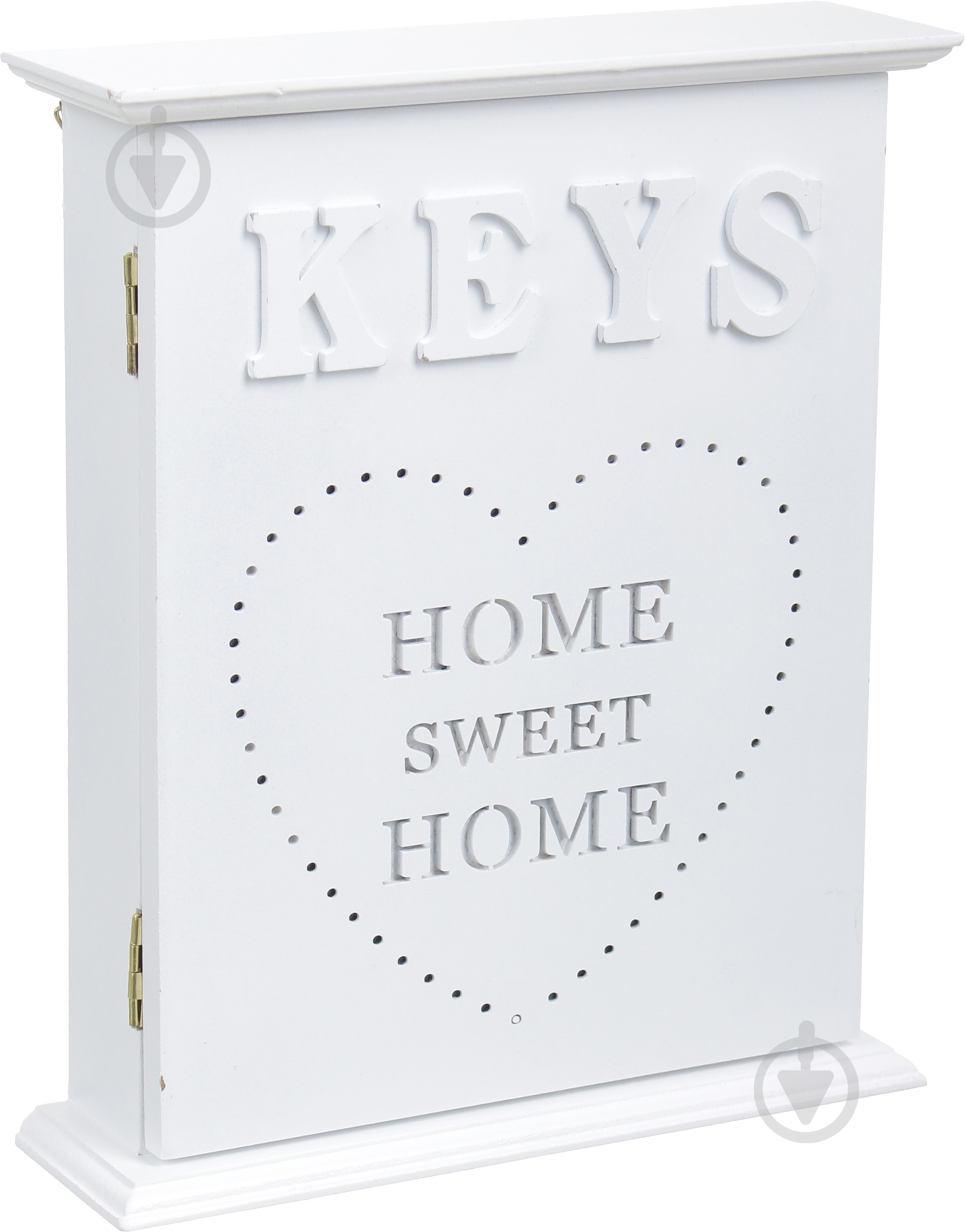 Ключница Sweet Home белая 20х6х24 см - фото 1