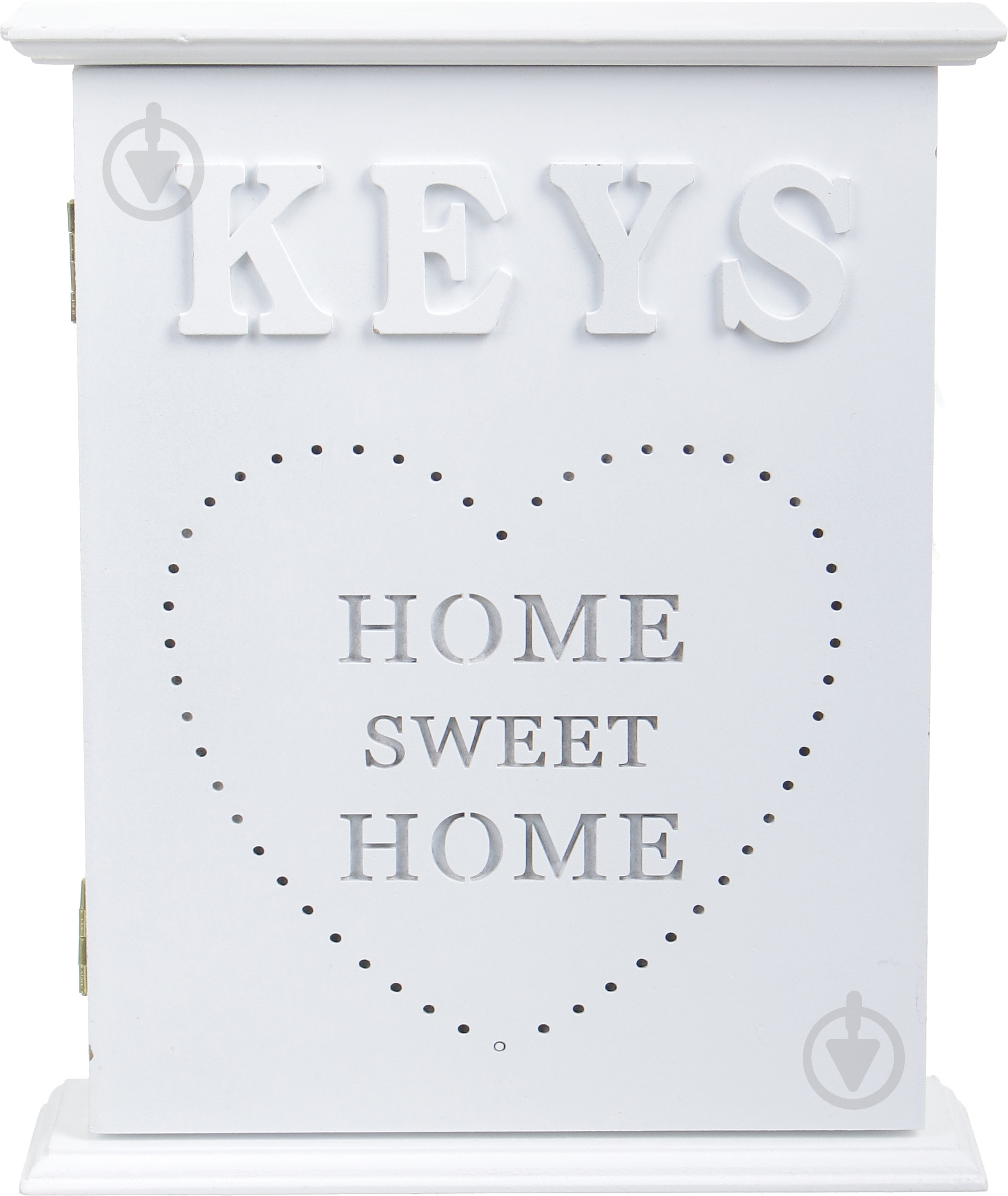 Ключница Sweet Home белая 20х6х24 см - фото 2