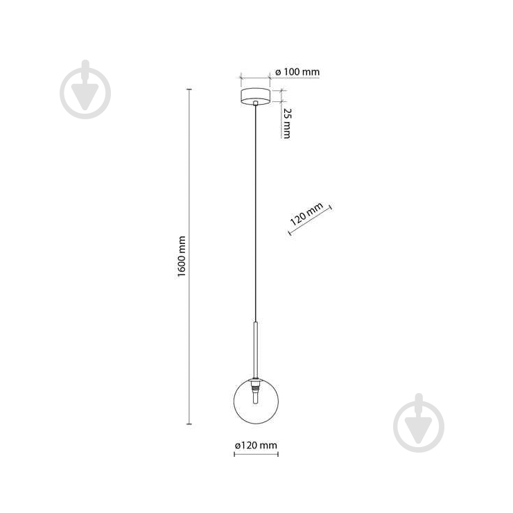 Подвес TK Lighting NILOS 10289 1x/G9 черный - фото 2 Подвес TK Lighting NILOS 10289 1x/G9 черный - фото 2