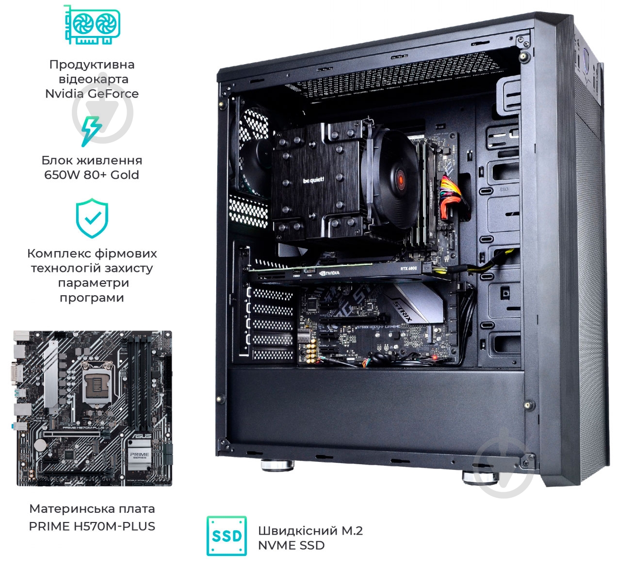 Рабочая станция Artline WorkStation W75 (W75v21) black - фото 10