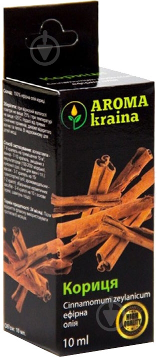 Ефірна олія Aroma kraina Кориця 10 мл - фото 1