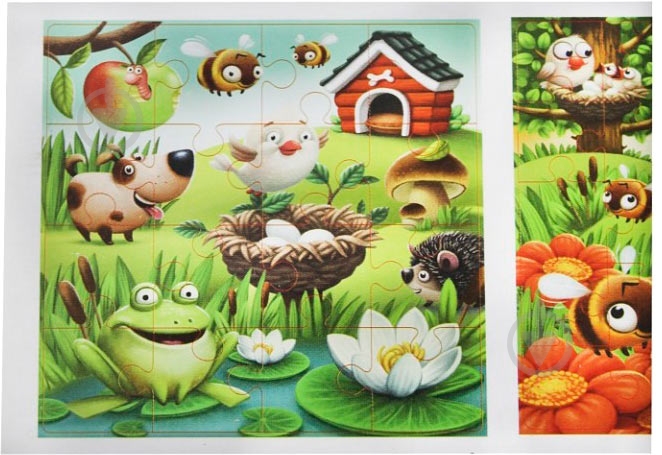 Игрушка-пазл Левеня Любимые животные - фото 4