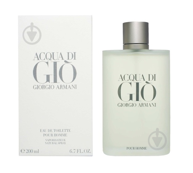 Туалетна вода Giorgio Armani Acqua Di Gio 200 мл - фото 1 Туалетна вода Giorgio Armani Acqua Di Gio 200 мл - фото 1