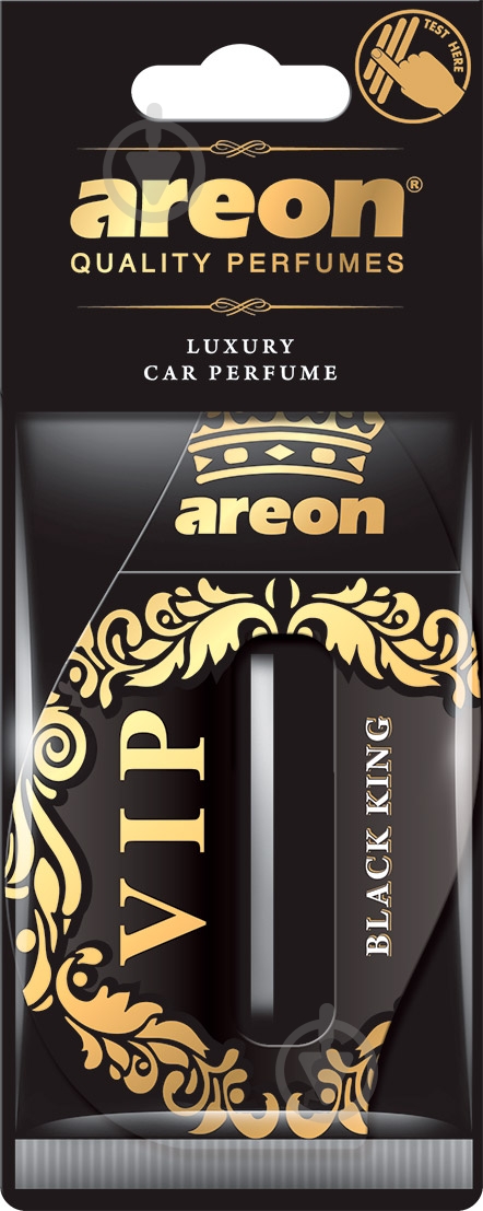 Ароматизатор на зеркало Areon VIP Liquid Black King - фото 1