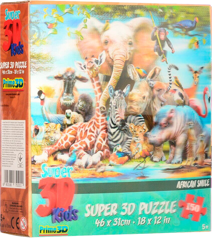 3D-пазл PRIME 3D Африканские животные - фото 2