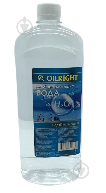 Вода Oil Right деминерализованная 1 л - фото 1