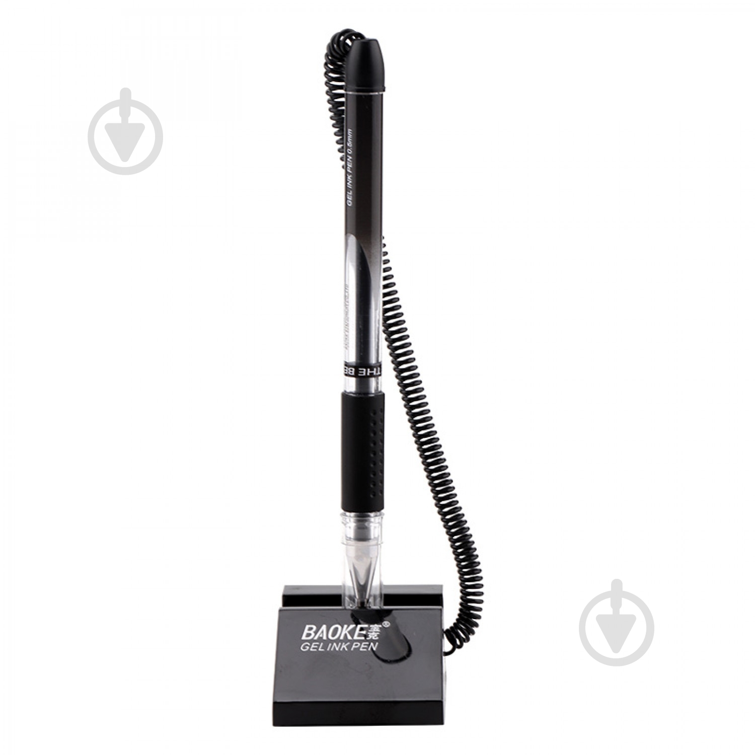 Ручка гелевая Baoke настольная 0.5 мм с грипом черная (NO850-black) - фото 1