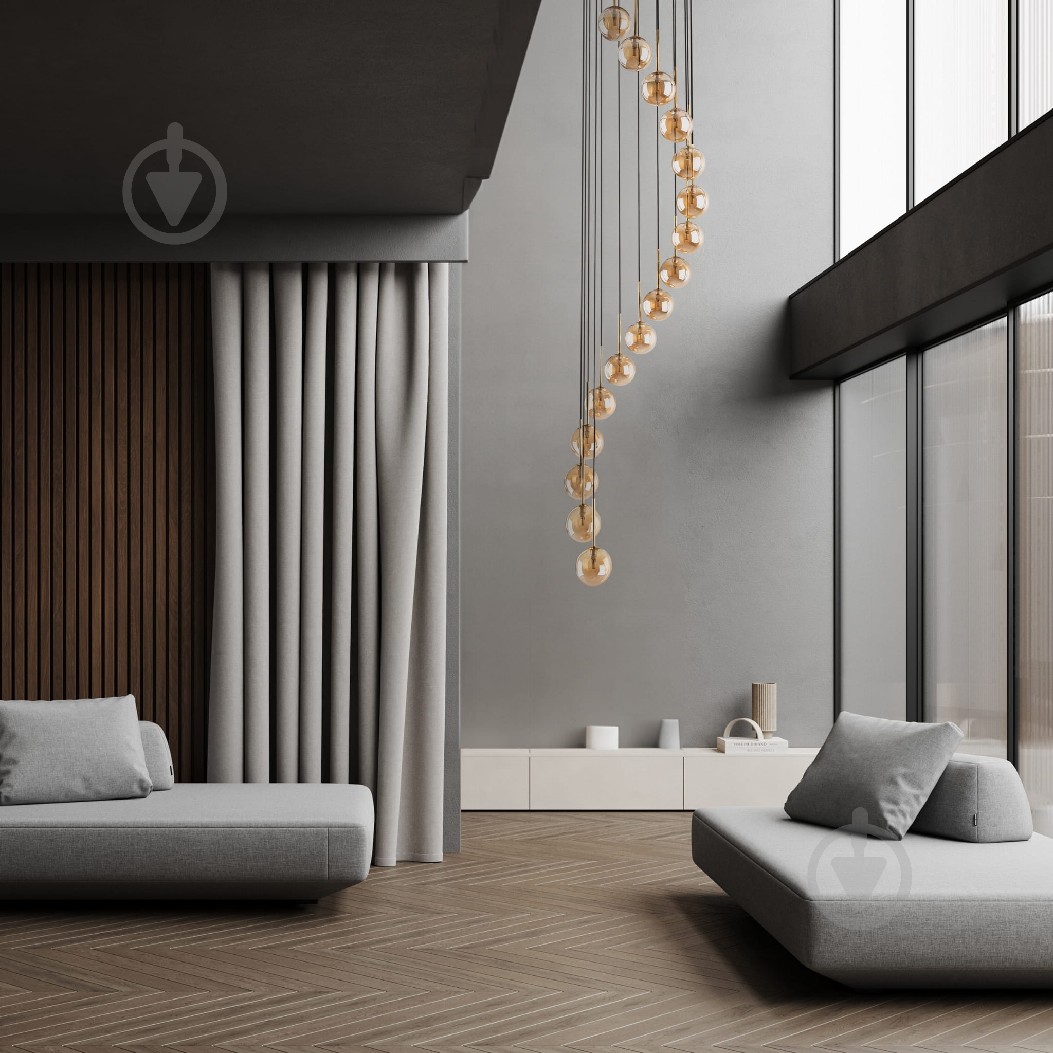 Подвес TK Lighting NILOS 10295 16x/G9 черный - фото 3