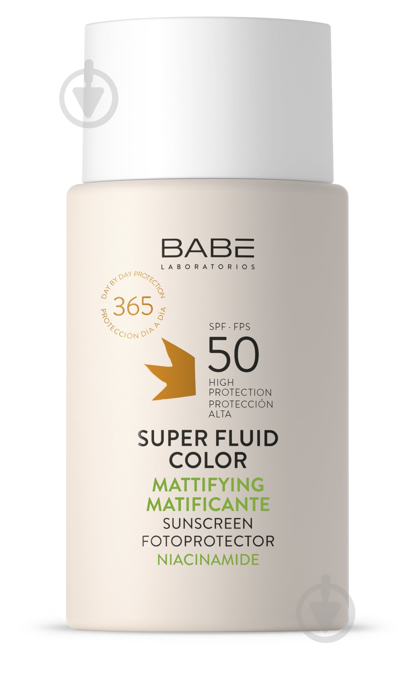 Флюид BABE Laboratorios ВВ с тонирующим эффектом SPF 50 50 мл - фото 1
