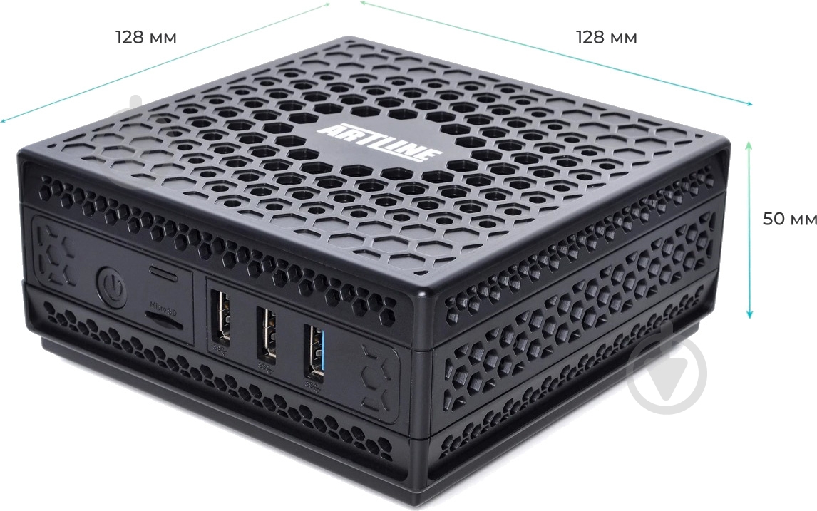 Неттоп Artline Business B14 (B14v12Win) black - фото 9