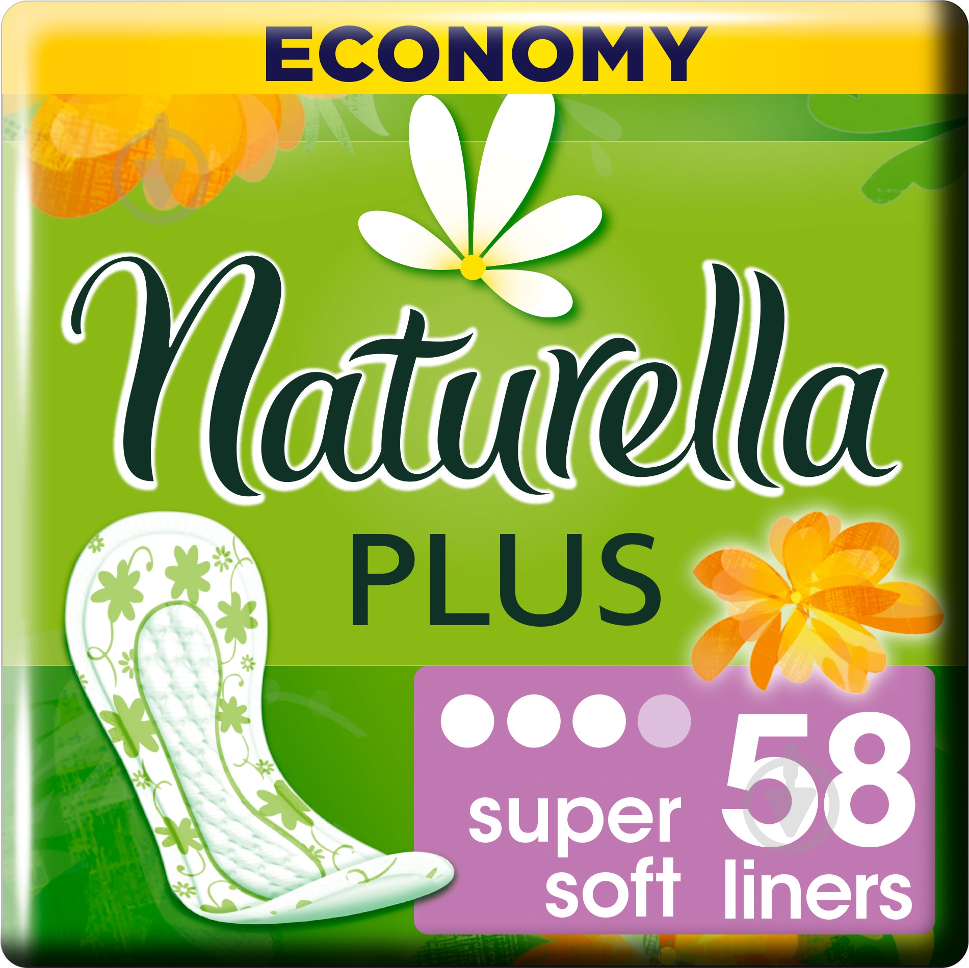 Прокладки щоденні Naturella Calendula Tenderness super plus 50 шт. - фото 1