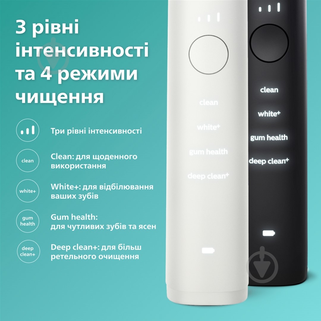 Набір електричних зубних щіток Philips Series 9000 Sonicare HX9914/69 Diamond Clean 9000 - фото 10