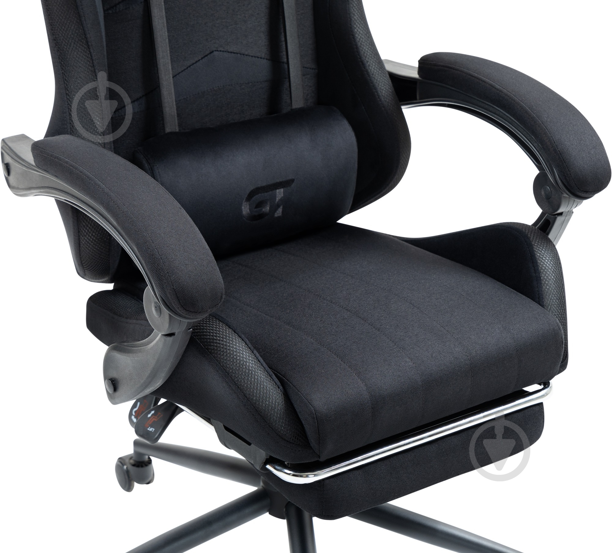Кресло игровое GT Racer X-2325 Fabric Black L черный - фото 12