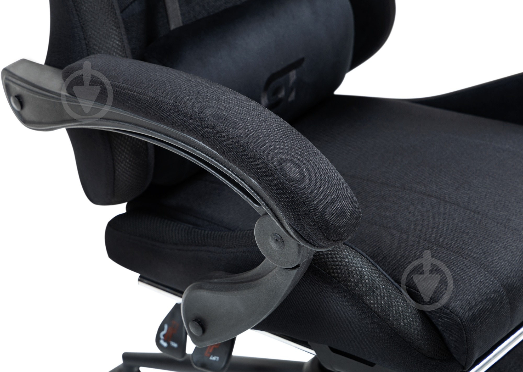 Кресло игровое GT Racer X-2325 Fabric Black L черный - фото 13