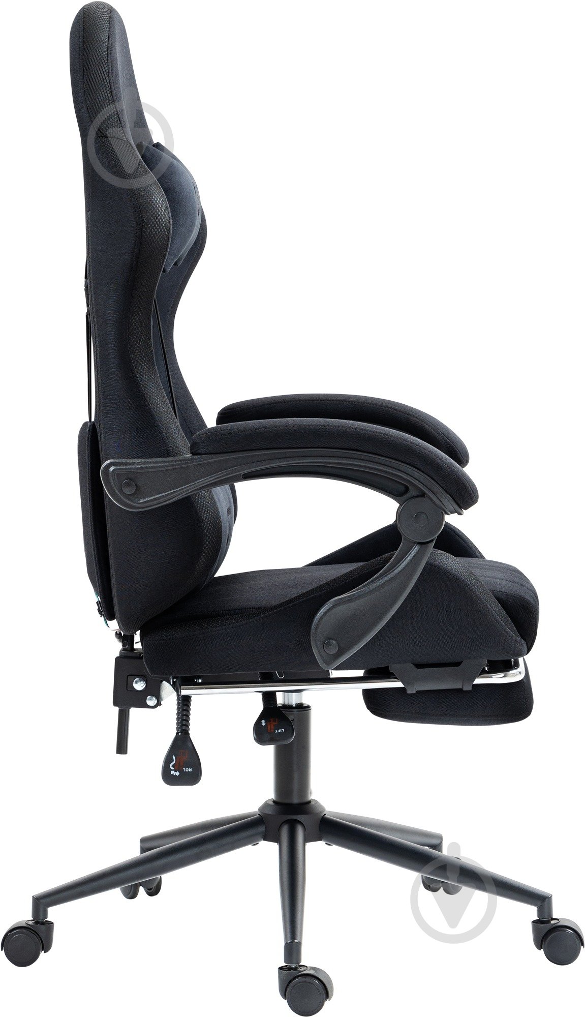 Кресло игровое GT Racer X-2325 Fabric Black L черный - фото 6