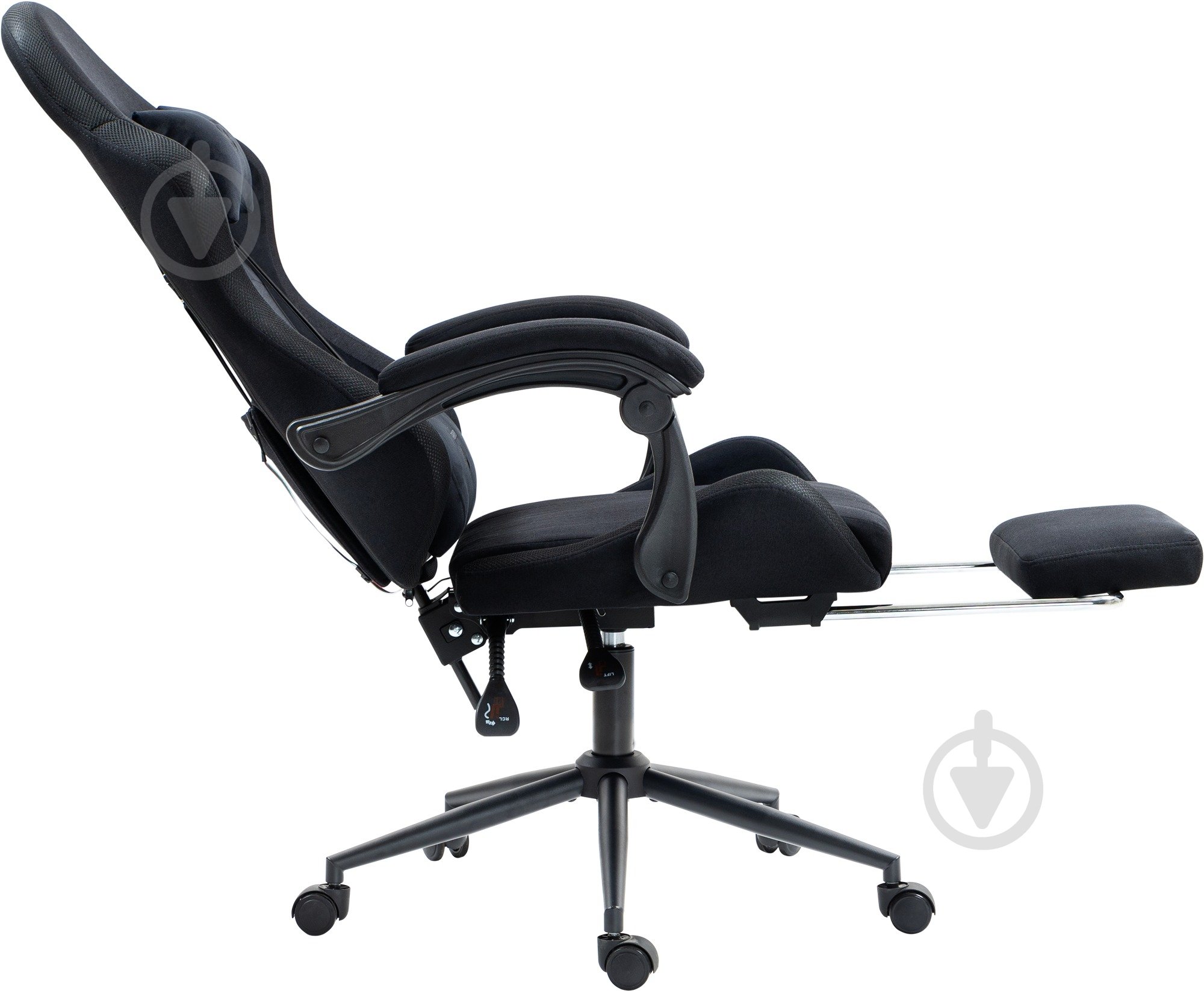 Кресло игровое GT Racer X-2325 Fabric Black L черный - фото 7