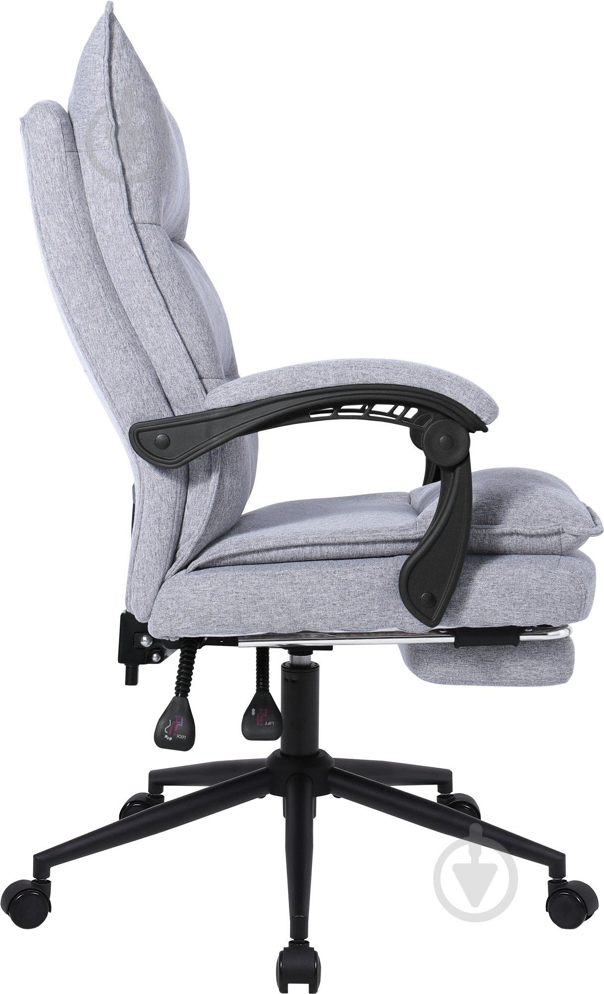 Кресло GT Racer B-2509 серый - фото 3