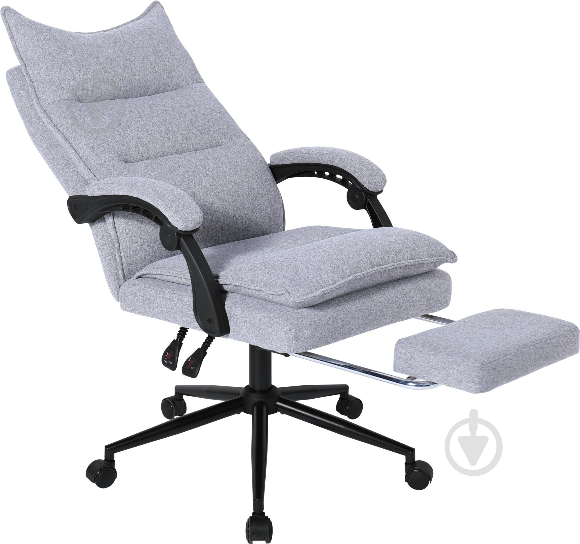 Кресло GT Racer B-2509 серый - фото 5