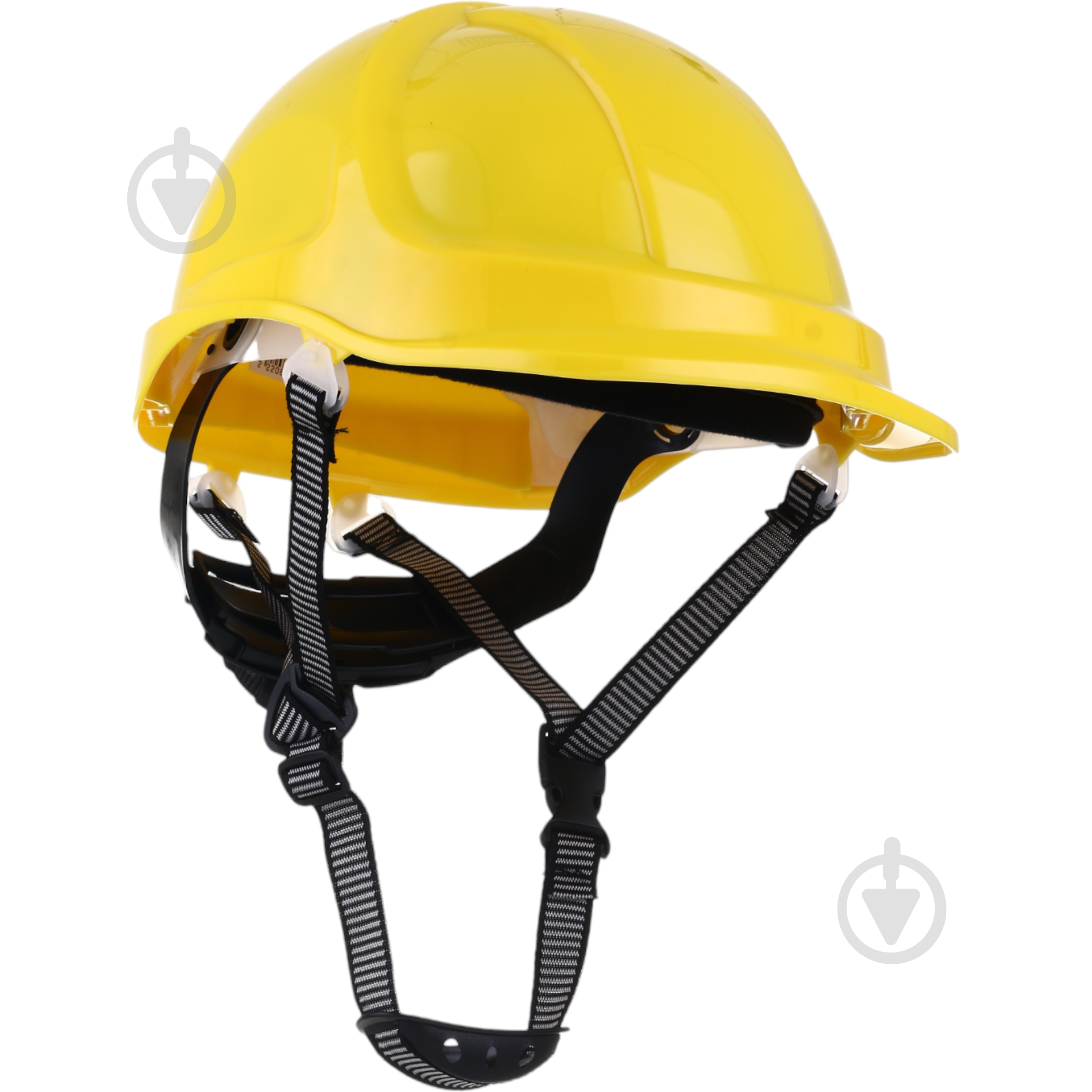 Каска будівельника Montero жовтий W-037 - фото 3