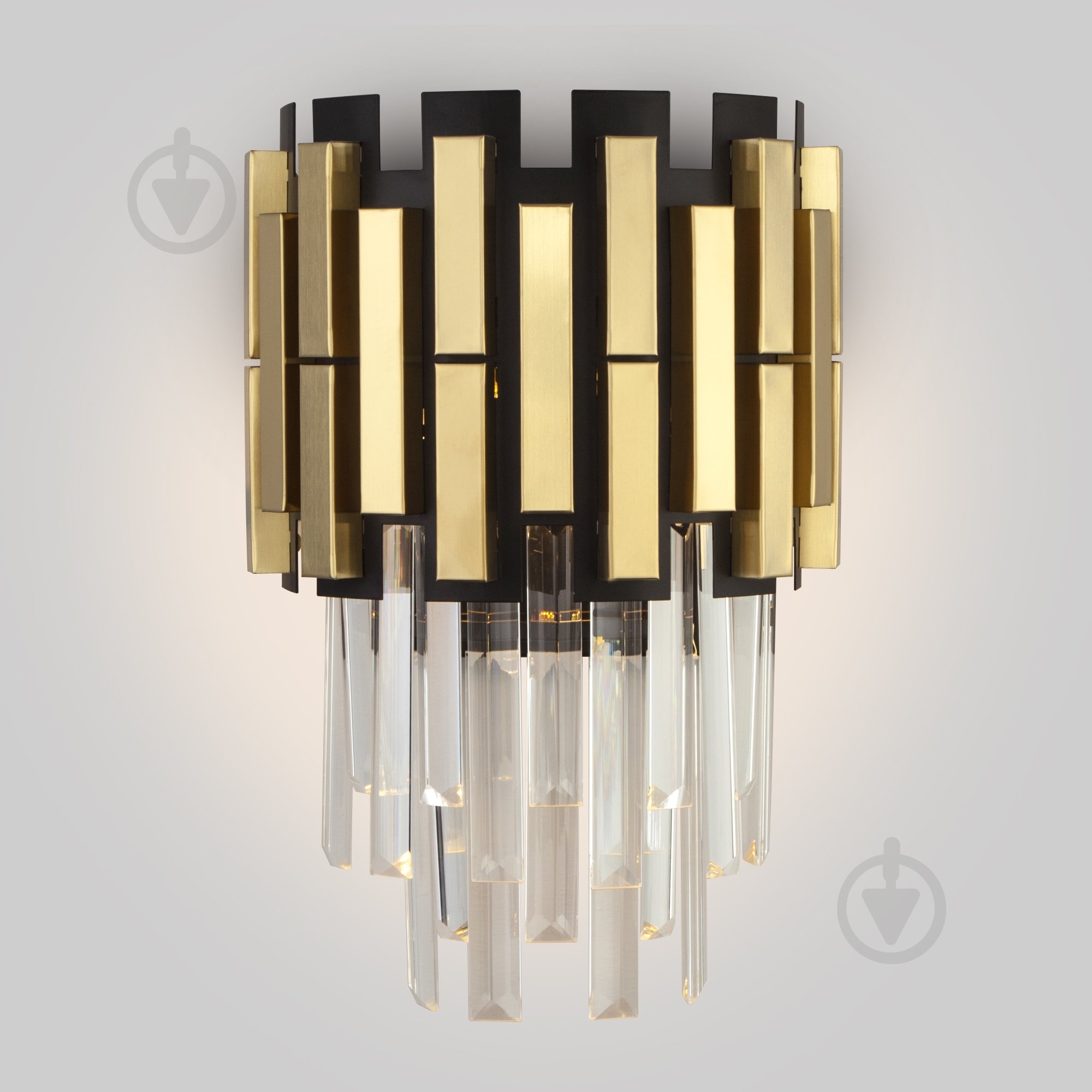 Светильник светодиодный Strotskis Deseo 60 Вт E14 черный/золото 337/2 - фото 1 Светильник светодиодный Strotskis Deseo 60 Вт E14 черный/золото 337/2 - фото 1