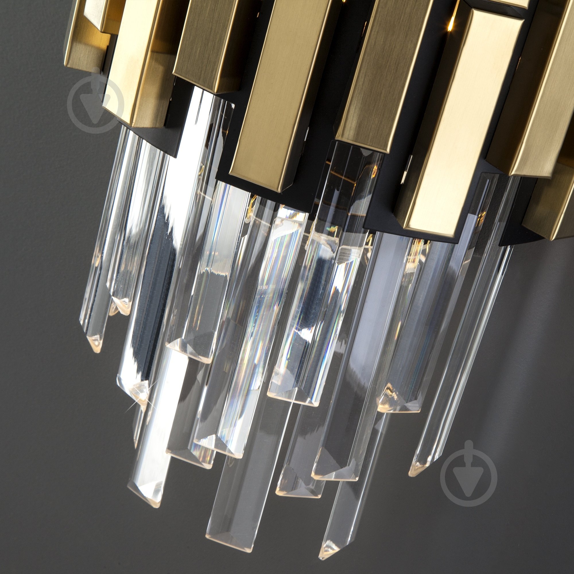 Светильник светодиодный Strotskis Deseo 60 Вт E14 черный/золото 337/2 - фото 3 Светильник светодиодный Strotskis Deseo 60 Вт E14 черный/золото 337/2 - фото 3