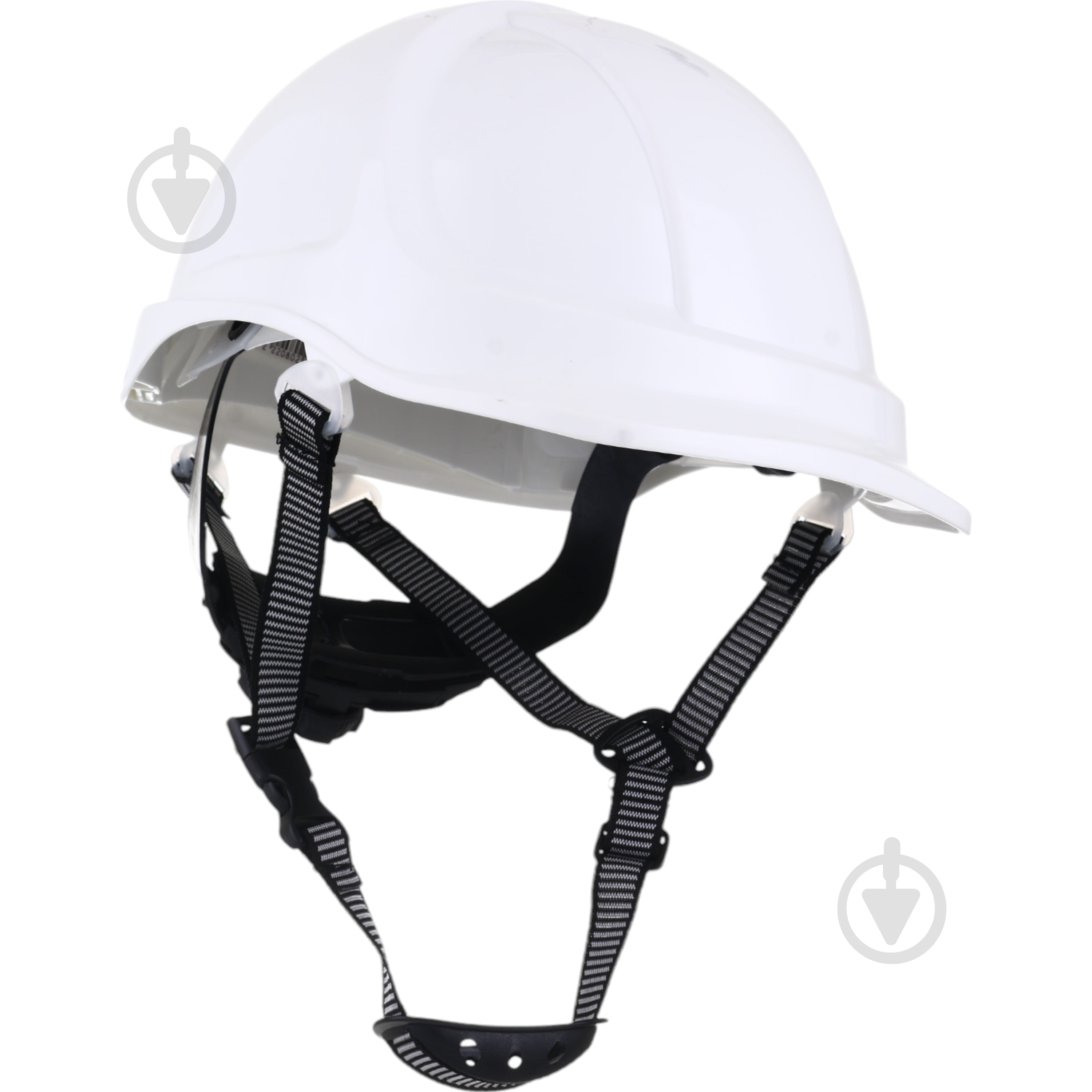 Каска строителя Montero белый W-037 - фото 2