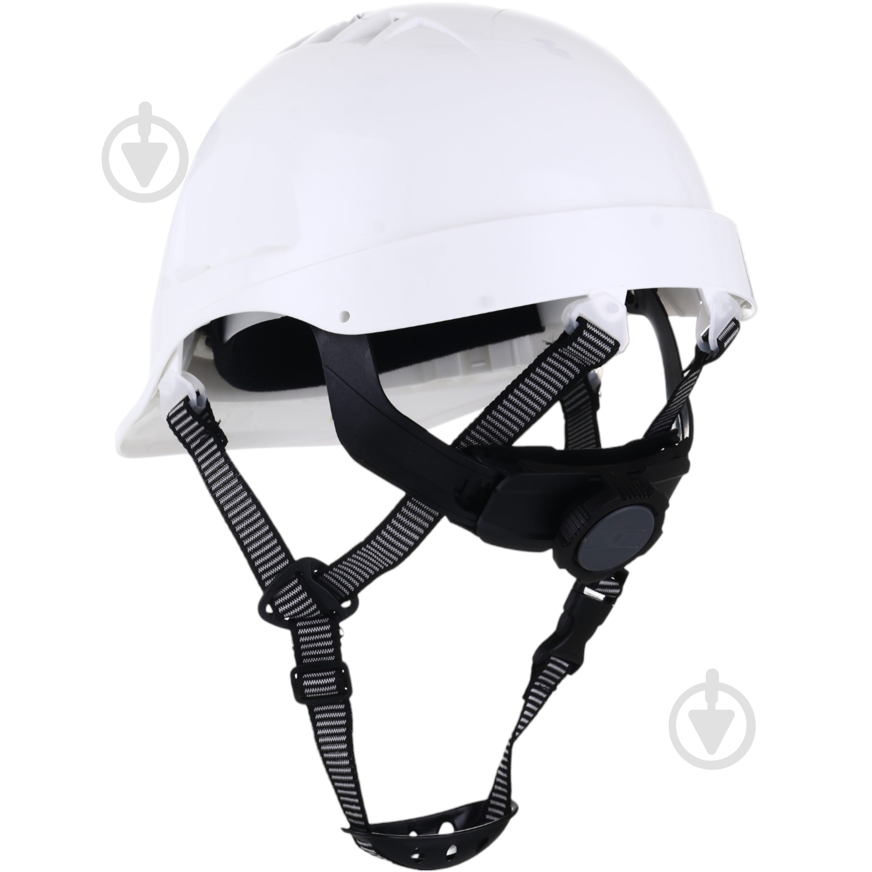 Каска строителя Montero белый W-037 - фото 3