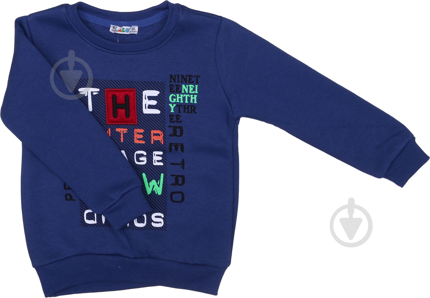 Свитшот для мальчика ALG р.104 деним 221453 - фото 1 Свитшот для мальчика ALG р.104 деним 221453 - фото 1